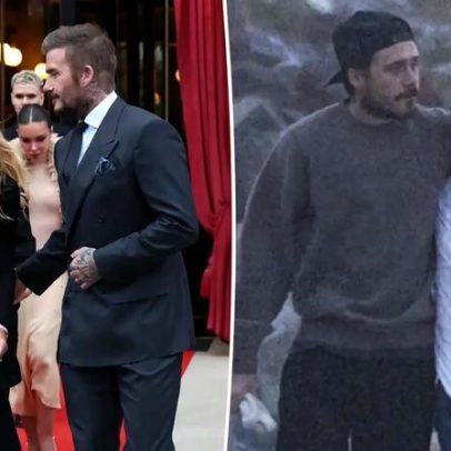 Victoria e David Beckham mostram união com os filhos após ataque contra Brooklyn