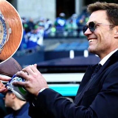 Brady presenteia Patriots com relógio de diamante de US$ 250 mil