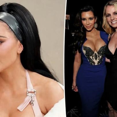 Kim Kardashian supostamente enganou fotógrafos com visita falsa de Britney Spears