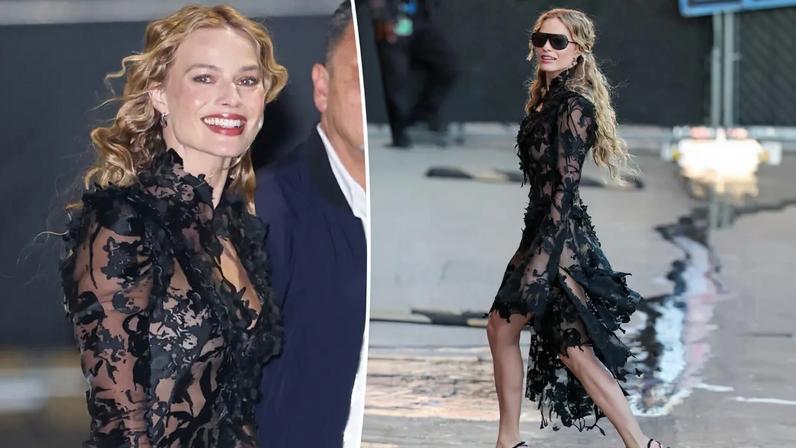 Gothic lace and impossibly high heels: Margot Robbie’s ‘Wuthering Heights’ promo has begun