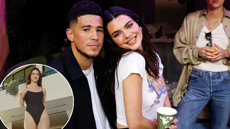 Devin Booker chimed in on his ex-girlfriend Kendall Jenner’s 2026 Super Bowl “Kardashian Curse” ad.