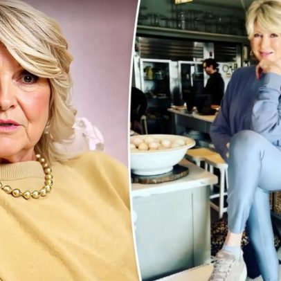 Martha Stewart surge glamourosa antes do treino; comenta homens na academia