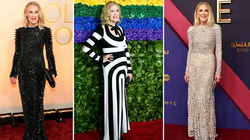 Catherine O'Hara on the red carpet