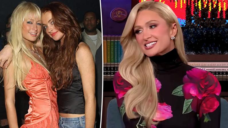 Paris Hilton revealed that her and Lindsay Lohan are on good terms after their years-long feud.