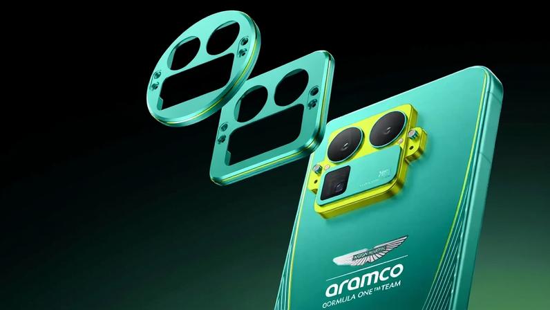 Fotografia do novo celular Realme GT 8.