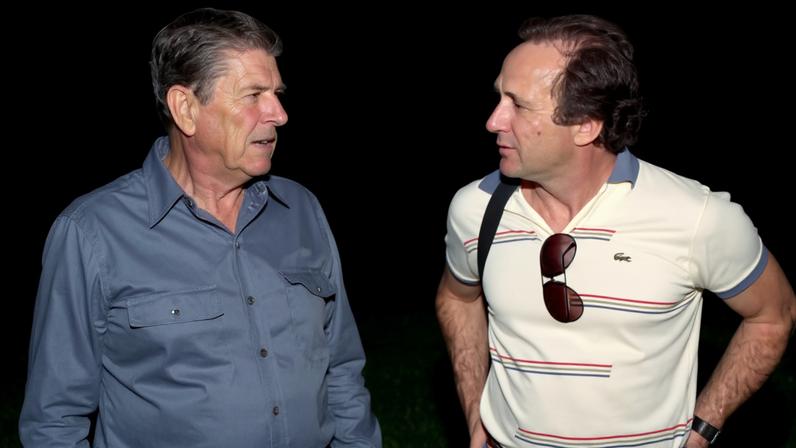 Morre Michael Reagan, filho mais velho do ex-presidente dos EUA Ronald Reagan (1911-2004) — Foto: Divulgação/Ronald Reagan Presidential Foundation and Institute