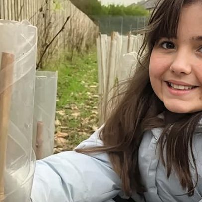 Crianças criam hábitats em projeto de vida selvagem