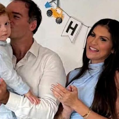 Thor Batista e esposa comemoram 2 anos do filho Thor II