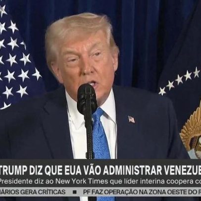 Trump afirma que EUA devem administrar a Venezuela por anos