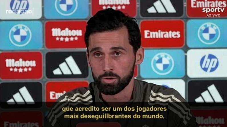 Novo técnico do Real Madrid, Arbeloa falou sobre a importância de Vini Jr