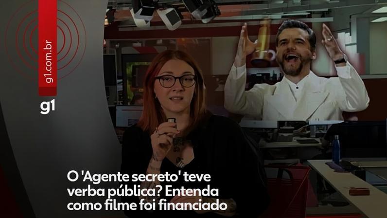 Como o filme Agente Secreto foi financiado com verba pública