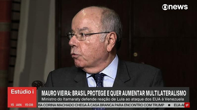 Chanceler diz Brasil não podia reagir de outra forma à ação dos EUA