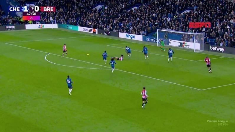 Chelsea 2 x 0 Brentford | Melhores Momentos | 22ª rodada | Premier League 2025/26