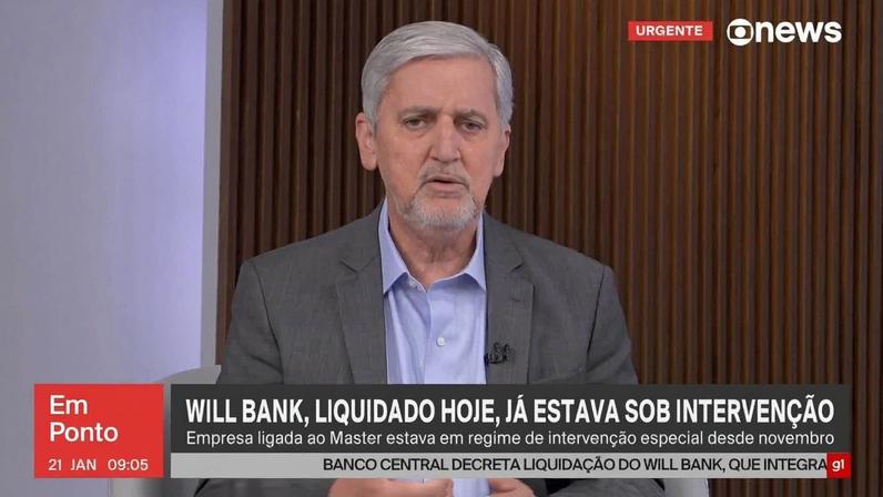 Will Bank liquidado nesta quarta (21) já estava sob intervenção