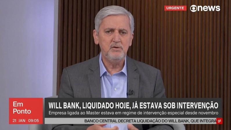 Will Bank liquidado nesta quarta (21) já estava sob intervenção