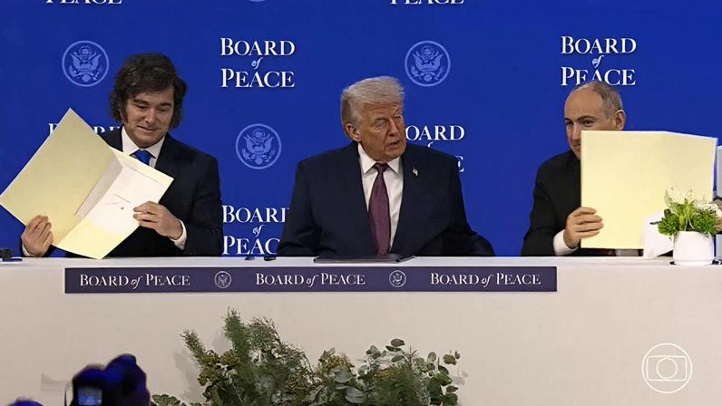 Trump lança 'Conselho da Paz' em Davos