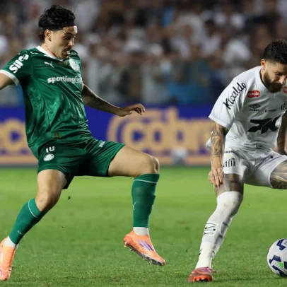 Palmeiras x Santos: horário, transmissão ao vivo e escalações