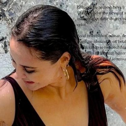 Paolla Oliveira aproveita cachoeira; tatuagens à mostra e repercussão online