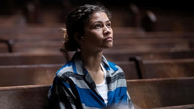 Zendaya in Euphoria season three.