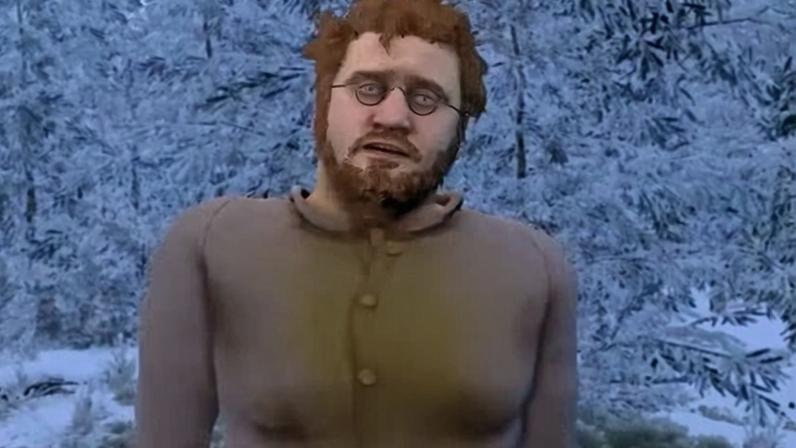 ‘Shy urinator’ … Baby Steps’ grumbling, reluctant hiker Nate.