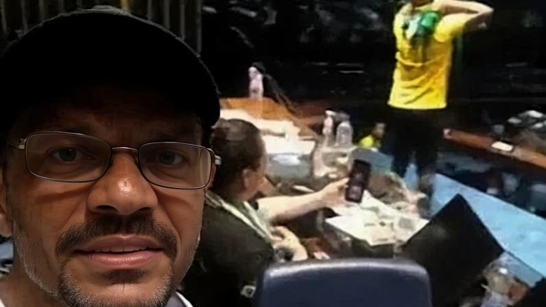 Aécio Lucio Costa Pereira, primeiro réu condenado pelo 8 de Janeiro. Foto: Reprodução