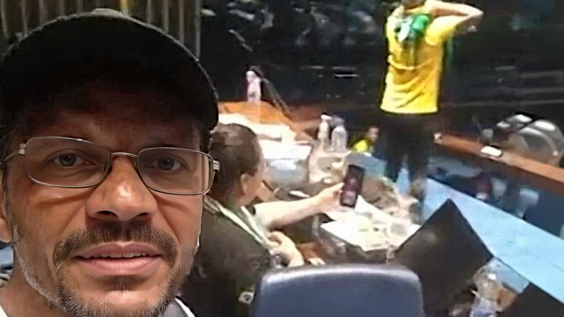 Aécio Lucio Costa Pereira, primeiro réu condenado pelo 8 de Janeiro. Foto: Reprodução