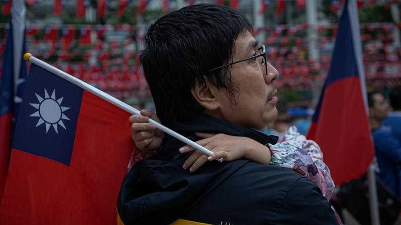 People celebrate the new year in Kaohsiung, Taiwan. China has long had a policy of ‘coercion without violence’ toward the island.