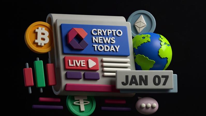 [LIVE] Crypto News Today: Latest Updates for Jan. 07, 2026 –