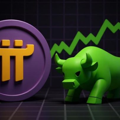 Pi Coin forma padrão de alta com volume elevado e provável subida