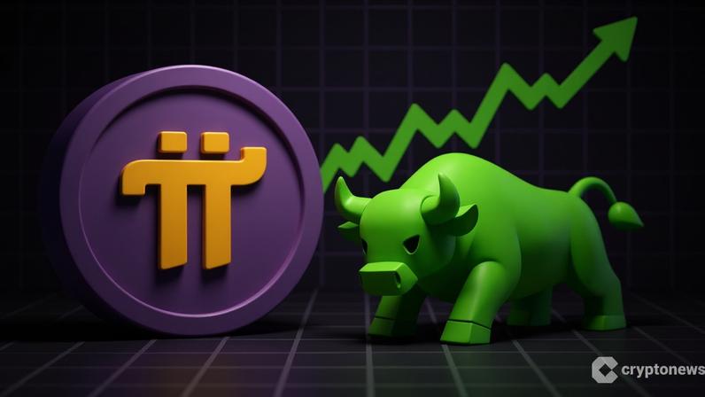 Pi Coin forma padrão de alta com volume elevado e provável subida