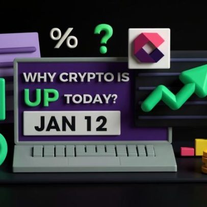 Por que as criptomoedas subiram hoje? 12 de janeiro de 2026