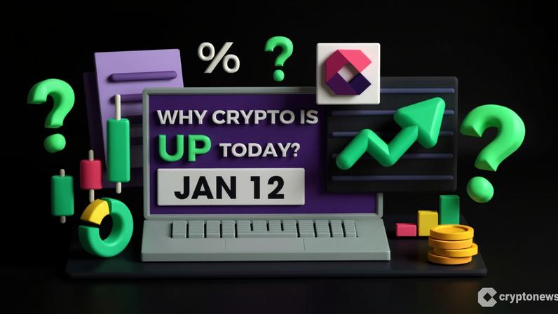 Por que as criptomoedas subiram hoje? 12 de janeiro de 2026
