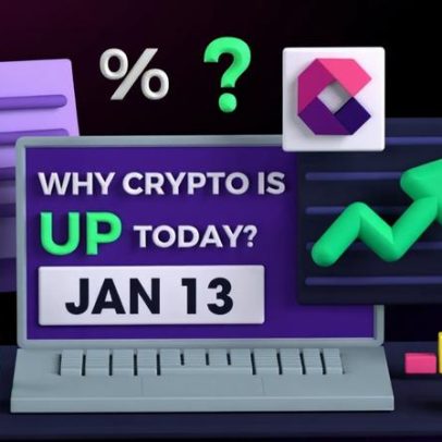 Por que as criptomoedas subiram hoje? 13 de janeiro de 2026