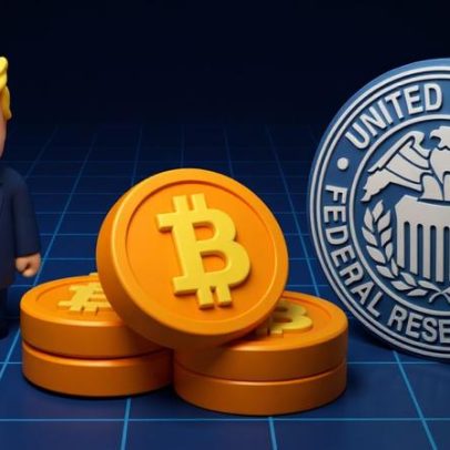 Trump e a Fed em choque: Bitcoin pode subir com queda da confiança no dólar