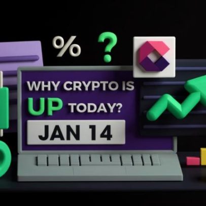 Por que as criptomoedas subiram hoje? Alta em 14 de janeiro de 2026