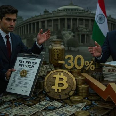 Executivos de criptomoedas pressionam rollback de 1% TDS e alívio fiscal