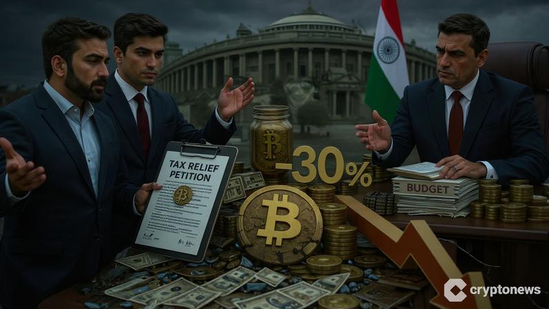 India Crypto Tax Executives Push to Roll Back 1% TDS, Ease 30% Tax Ahead of Budget