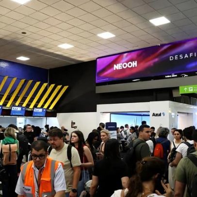 Passageiros em aeroportos crescem 9,4%