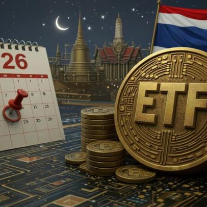 Tailândia mira início de 2026 para regulamentação de ETFs de criptomoedas