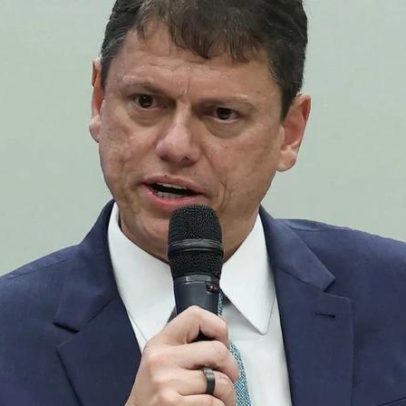 Tarcísio reafirma reeleição em SP e remarca visita a Bolsonaro