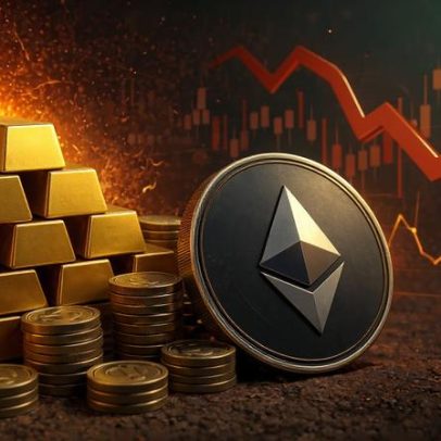 Ouro atinge recorde de US$5.100 com ameaça de tarifas de Trump; ETH cai