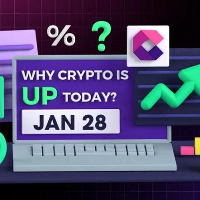 Por que as criptomoedas sobem hoje? 28 de janeiro de 2026