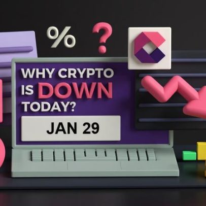 Por que as criptomoedas caíram hoje?