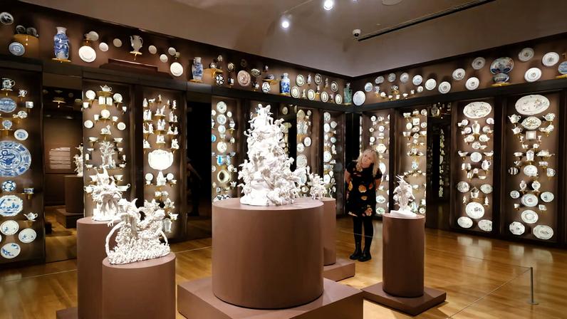 Diego Cibelli’s installation in the Seattle Art Museum’s Porcelain Room (until 10 May). The museum is focusing its efforts on engaging with the local community