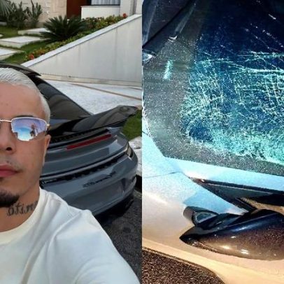 MC Tuto divulga vídeo e detalhes de acidente de Porsche com vítima grave