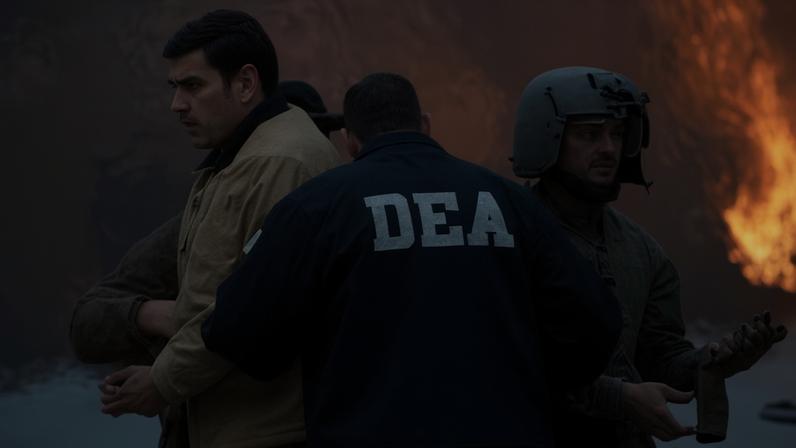 Nicolás Maduro was escorted towards the Daniel Patrick Moynihan United States courthouse in Manhattan on Monday.