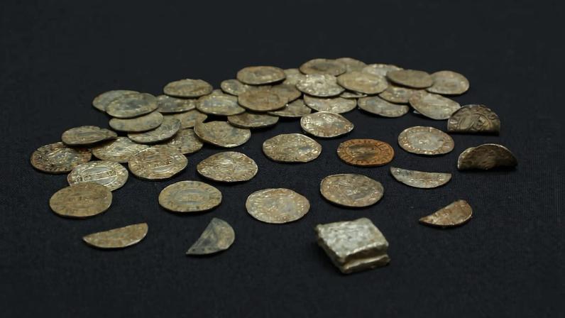 Discovered in 2024, a hoard of 179 coins are believed to have been deposited late in Harold II’s reign