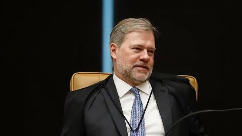 Ministro Dias Toffoli durante sessão de abertura do ano judiciário de 2024