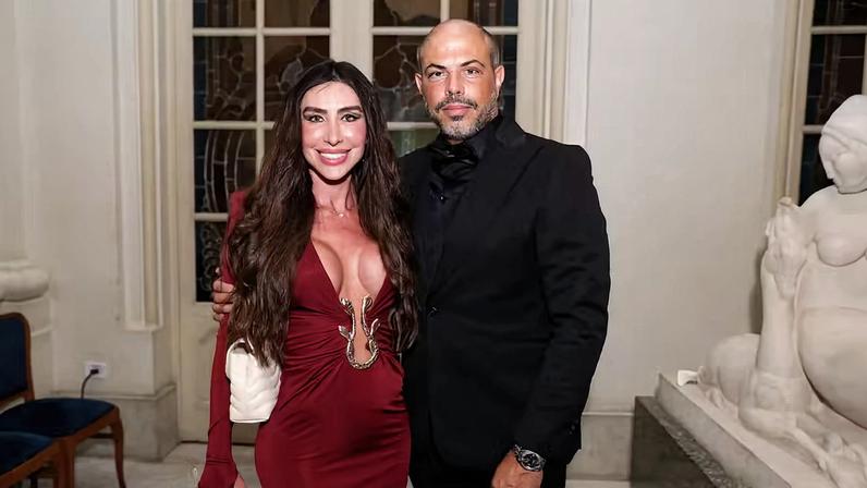 Jaque Khury e o marido — Foto: Lucas Ramos/BrazilNews