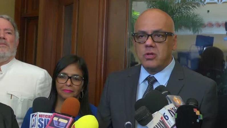 Vice-presidente de Comunicação, Cultura e Turismo da Venezuela, Jorge Rodríguez